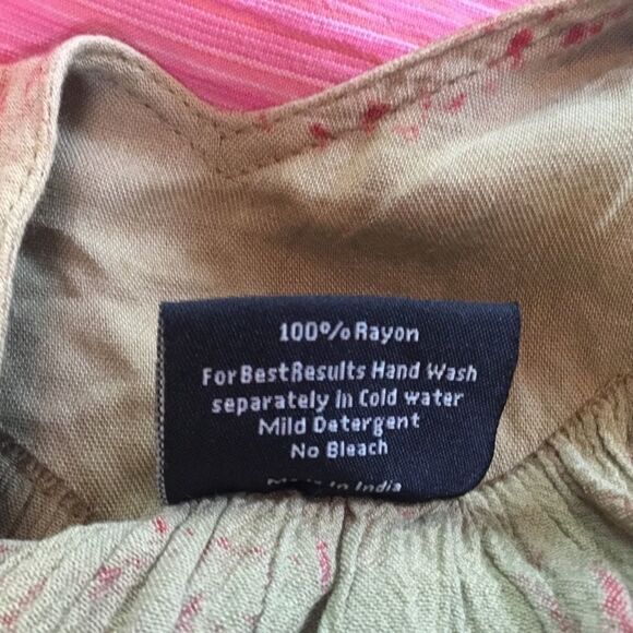 One Size Fits Most Sakkas Brand Top in Tan - Picture 9 of 11